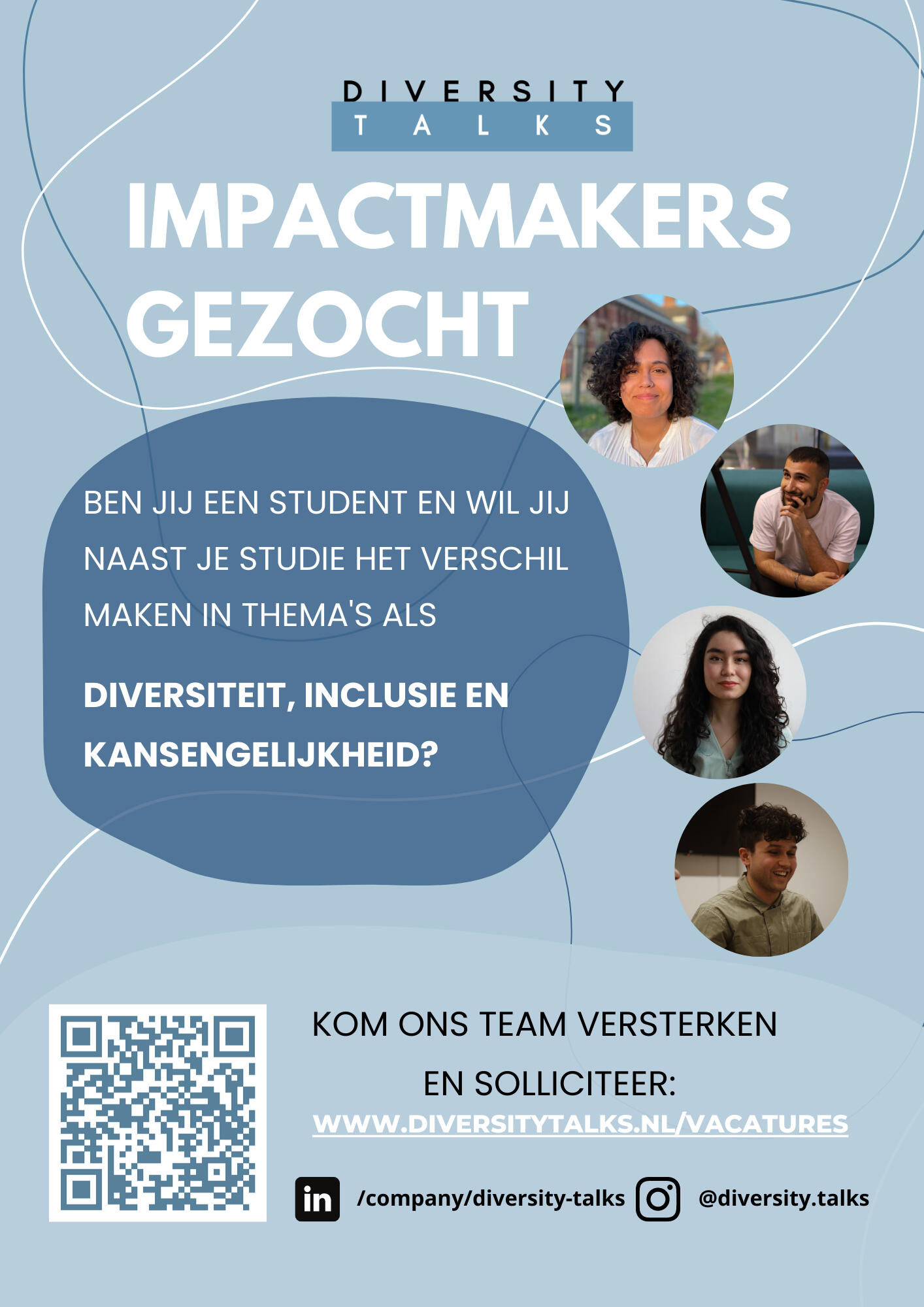 Diversity Talks flyer Diversity Talks flyer